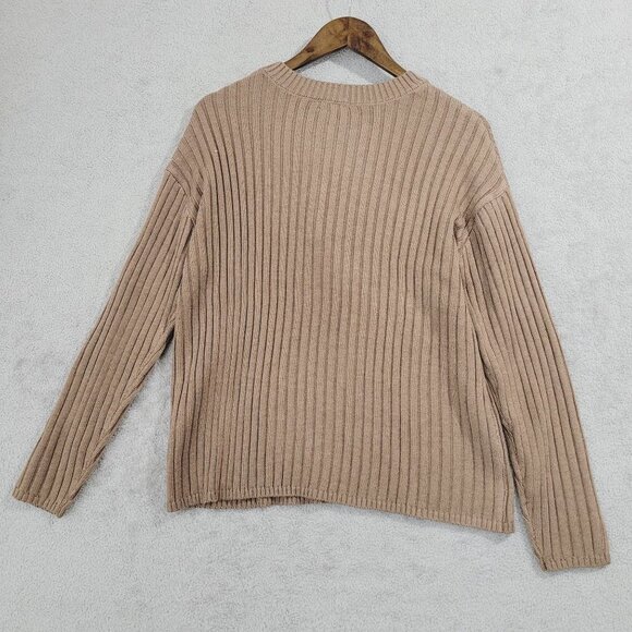 NEW Jessica Simpson Womens M Ribbed Knit Sweater  Medium// 26CT - Picture 2 of 7